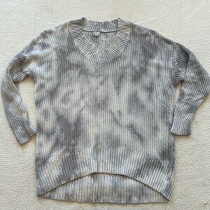 AERIE OPEN KNIT OVERSIZED SWEATER in Radiance